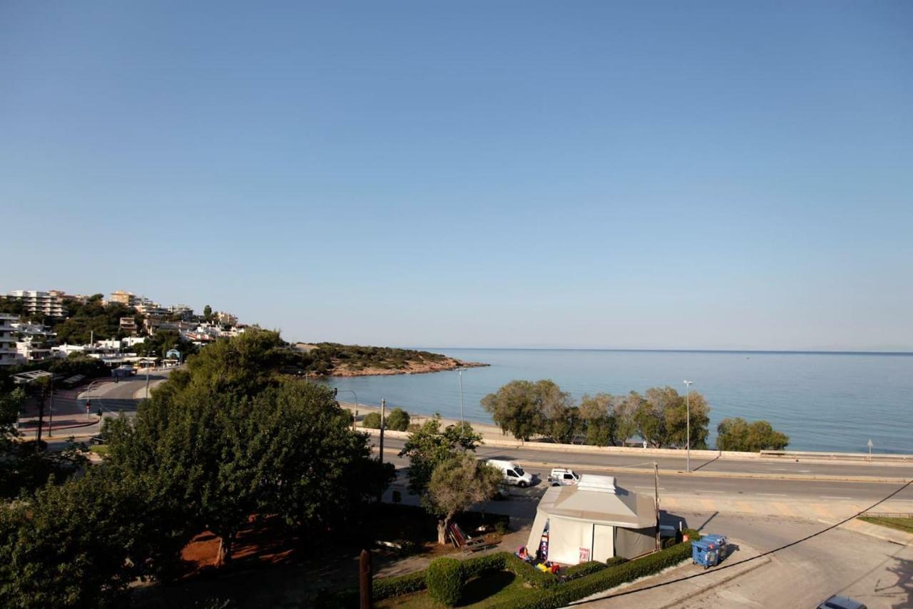 Seaside Renovated Top Floor Apartment Saronida Экстерьер фото